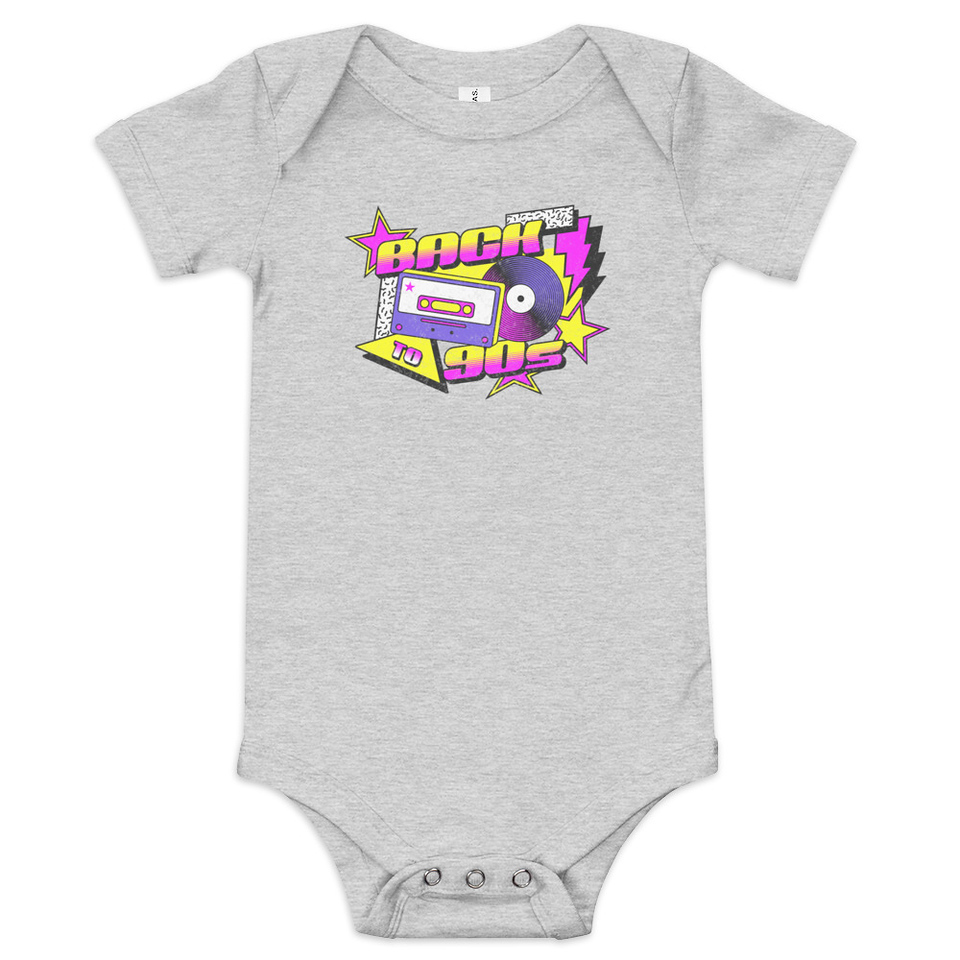 Back to 90s Baby Short Sleeve One Piece
