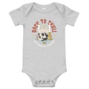 Back to Skull - Authenthic Design  Baby Short Sleeve One Piece