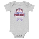 Baseball Mom Of A Graduate Baby Short Sleeve One Piece