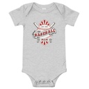 Baseball Mom Baby Short Sleeve One Piece