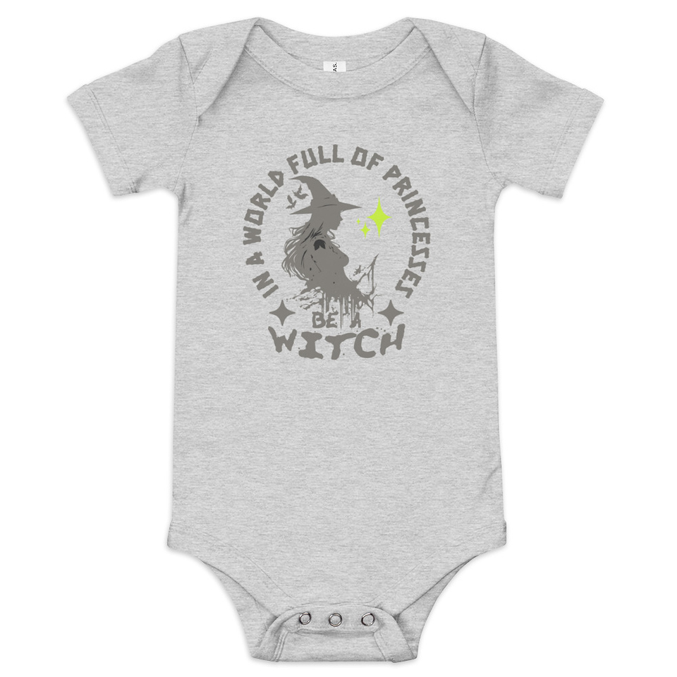 Be A Witch Baby Short Sleeve One Piece