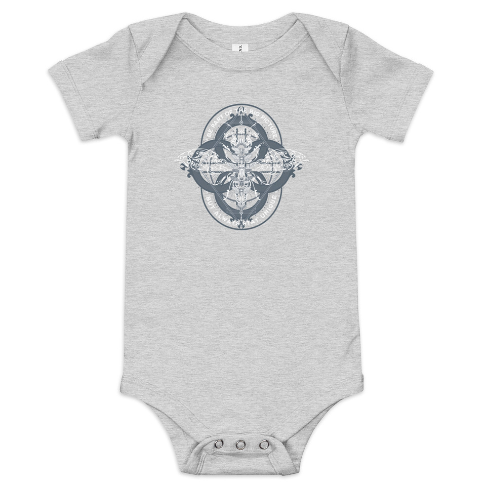 Be Part of the Big Picture - Insect Baby Short Sleeve One Piece