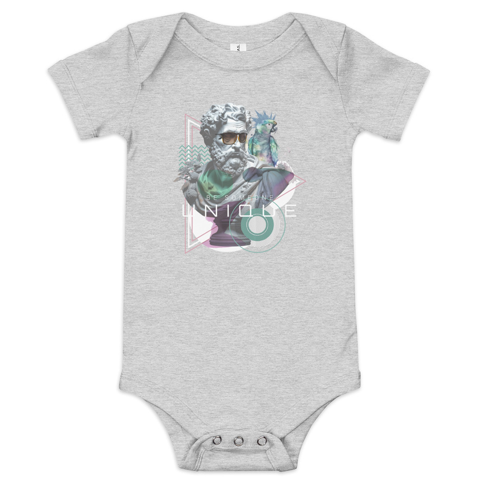 Be Someone Unique Baby Short Sleeve One Piece