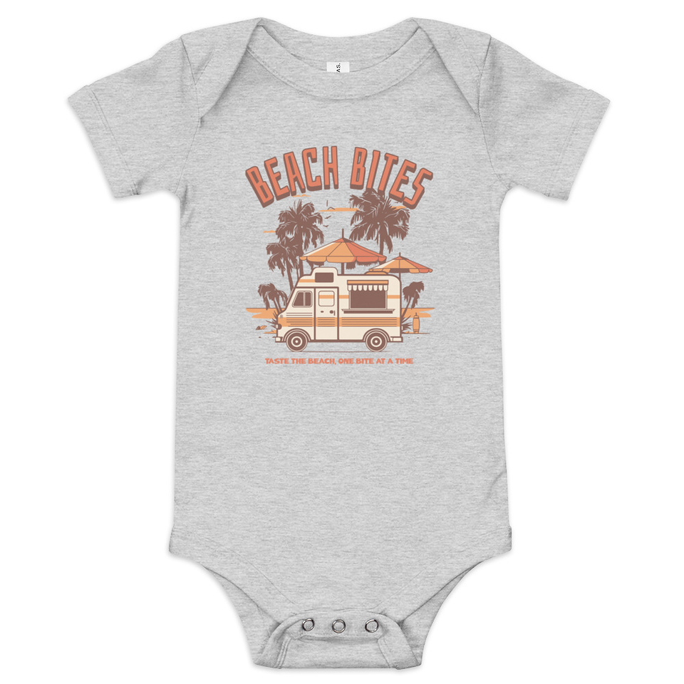 Beach Bites Baby Short Sleeve One Piece