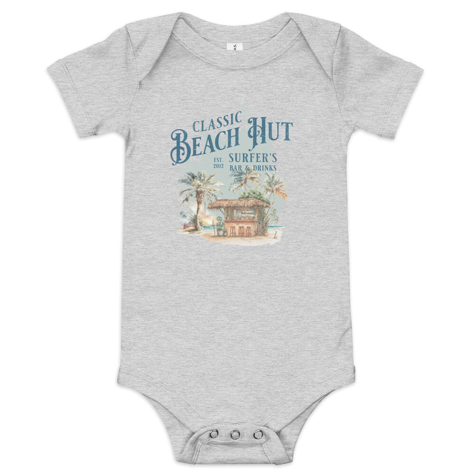 Beach Hut Baby Short Sleeve One Piece