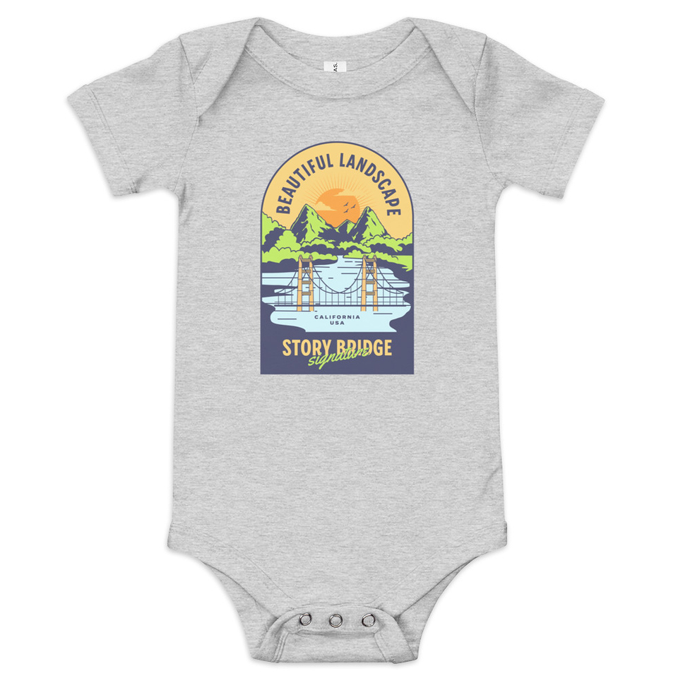 Beautiful Landscape - Outdoor Baby Short Sleeve One Piece