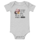 Beauty is Spirit Baby Short Sleeve One Piece