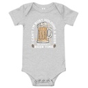 Beer Time - Father's Day Baby Short Sleeve One Piece