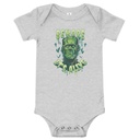 Beware of Frankenstein - Scary Halloween Baby Short Sleeve One Piece