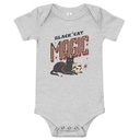 Black Cat Magic Baby Short Sleeve One Piece