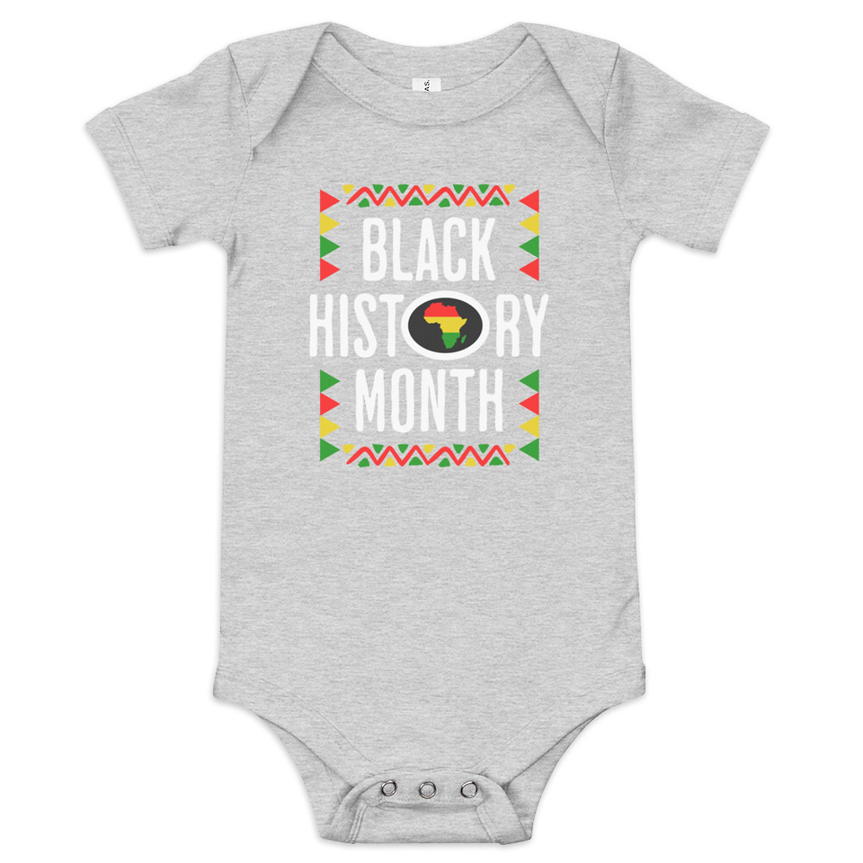 Black History Month - African American Culture Baby Short Sleeve One Piece