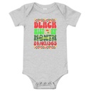 Black History Month Baby Short Sleeve One Piece