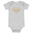 Blue Butterfly - Minimal Baby Short Sleeve One Piece