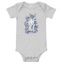 Blue Mermaid - Nautical Baby Short Sleeve One Piece