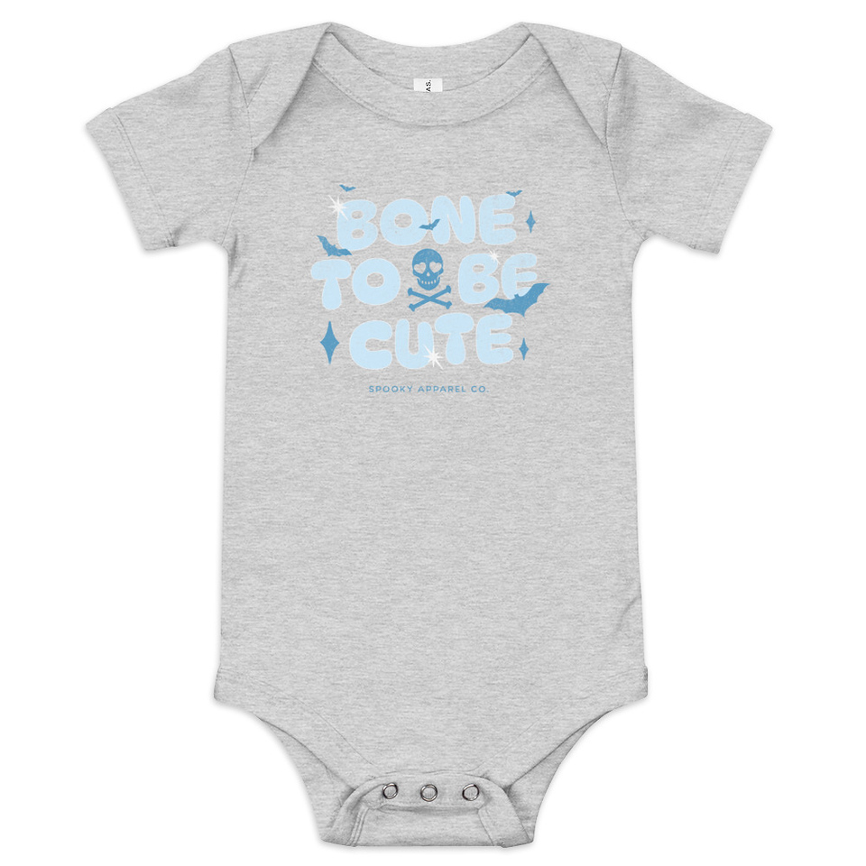 Bone To Be Cute - Halloween Baby Short Sleeve One Piece