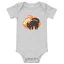 Boo - Scay Cute Cat Baby Short Sleeve One Piece