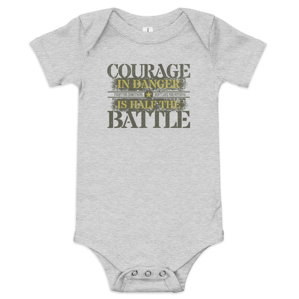 Brave Soldier Baby Short Sleeve One Piece