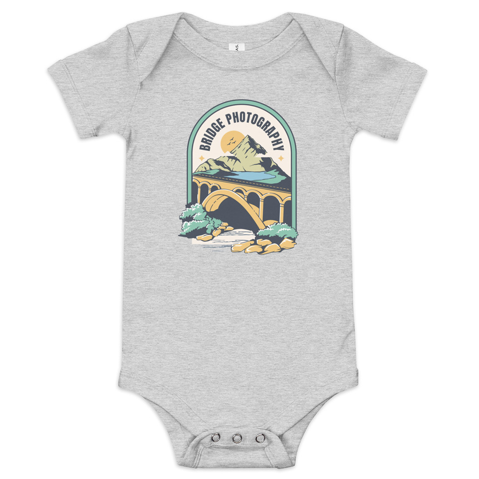 Bridge Photography - Scenic Baby Short Sleeve One Piece