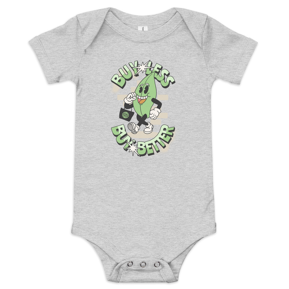 Buy Less- Buy Better Baby Short Sleeve One Piece