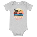 California Beach - Retro Surf Baby Short Sleeve One Piece