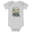 California Bear - Outdoors Wilderness Camping Hiking Baby Short Sleeve One Piece