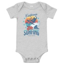 California Surfing - Palm Beach Baby Short Sleeve One Piece