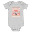 Christmas Shall Not Pass - Flaming Wizard Baby Short Sleeve One Piece