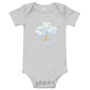 Cloud Whisperer - Rainy Weather Baby Short Sleeve One Piece