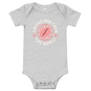 Coffee and Then The World - Earth Baby Short Sleeve One Piece