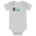 Coffee Completes Me - Neon Heart Baby Short Sleeve One Piece