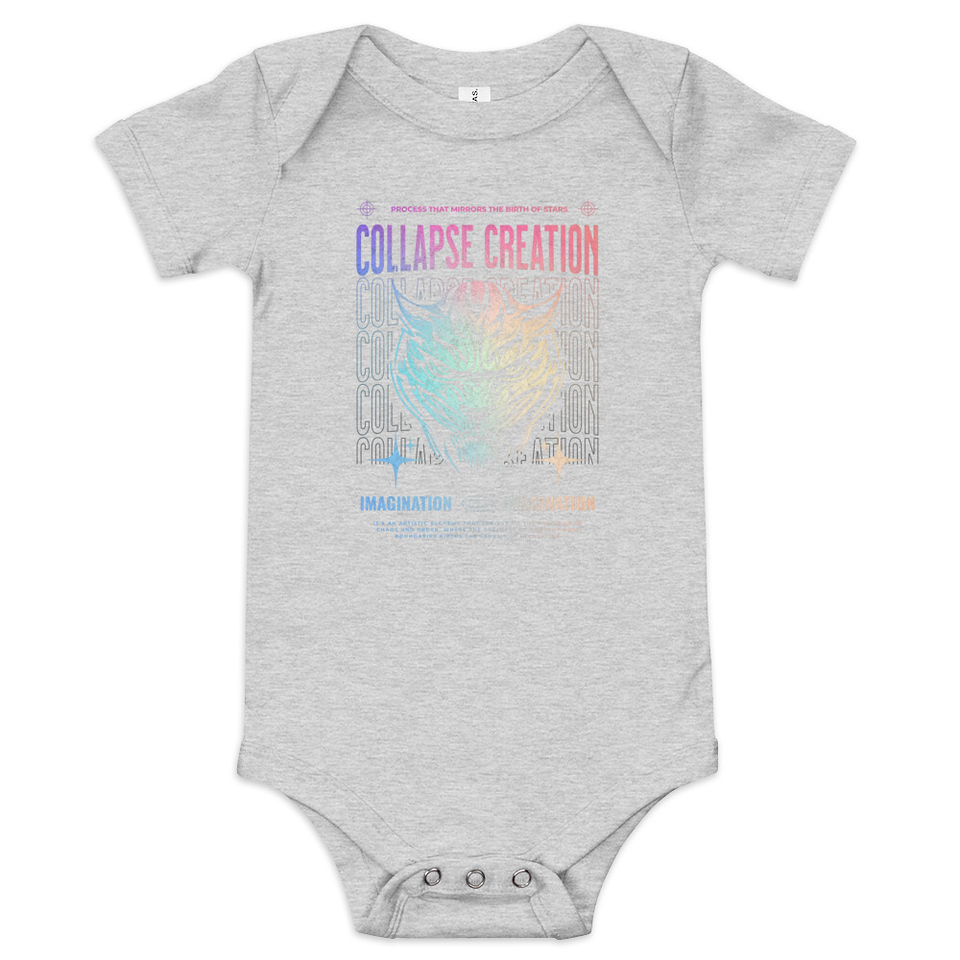 Collapse Creation Baby Short Sleeve One Piece