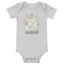 Cottagecore Frog Botanical Baby Short Sleeve One Piece