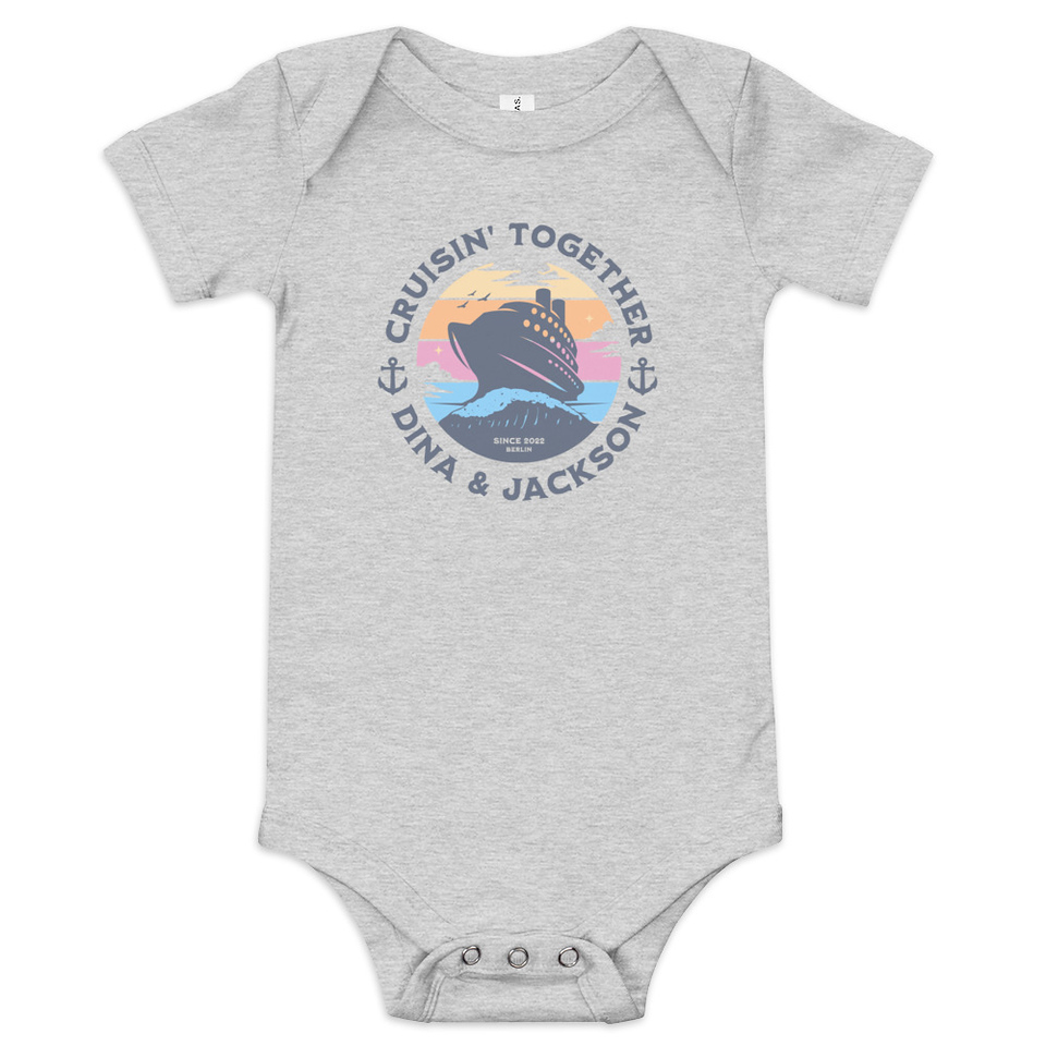 Cruisin' Together - Cruise Ship Baby Short Sleeve One Piece