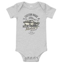 Custom Made Adventures Motors Old School Baby Short Sleeve One Piece