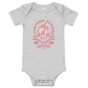 Customs Garage - Flaming Skull Baby Short Sleeve One Piece