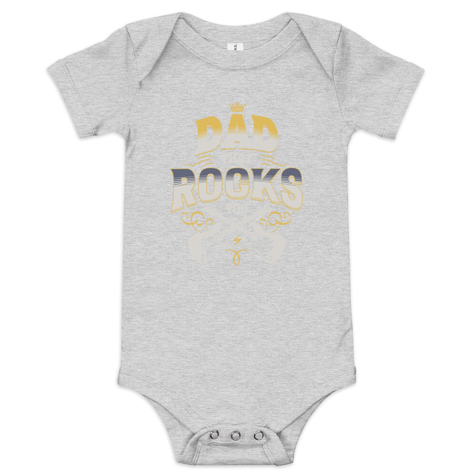 Dad That Rocks You - Electric Guitar Baby Short Sleeve One Piece