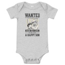 Dad Wanted Baby Short Sleeve One Piece