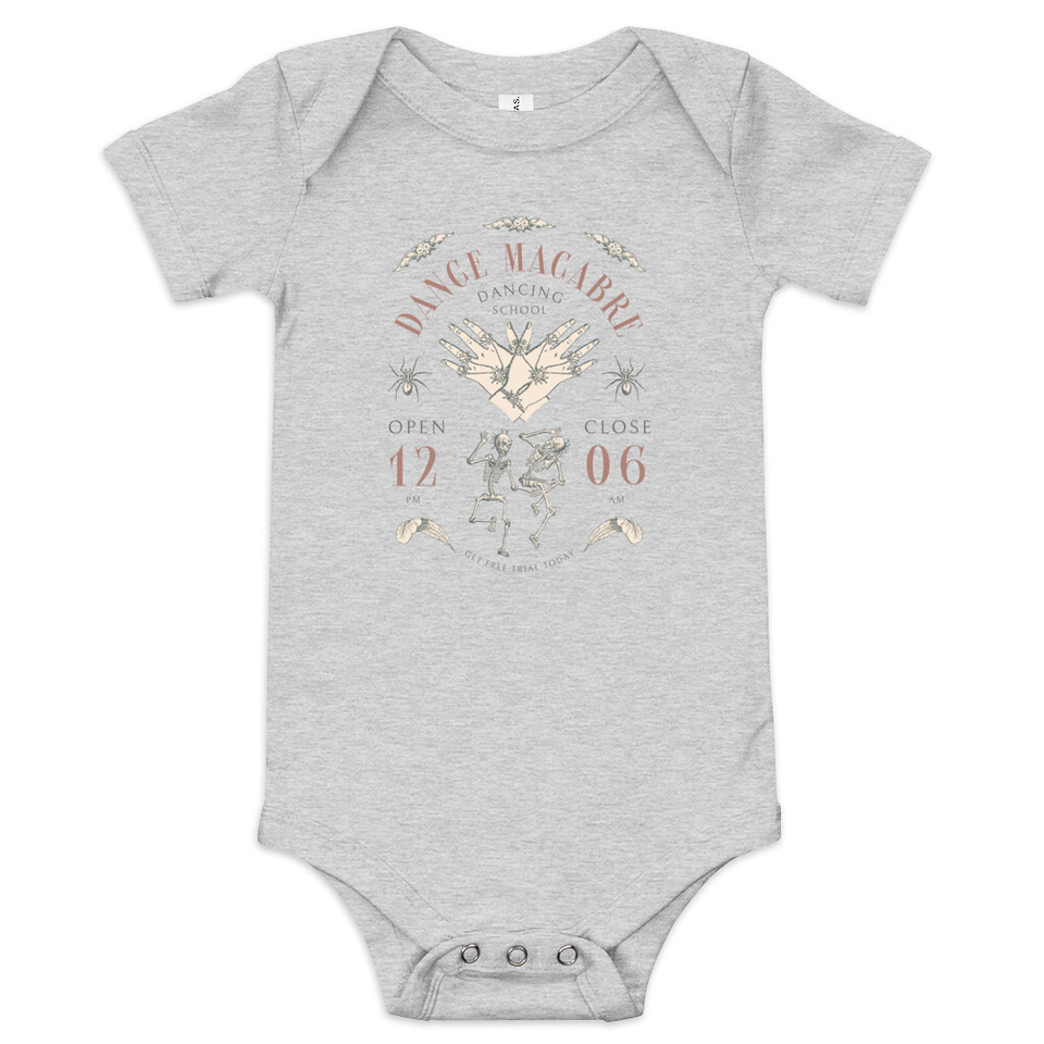 Dance Macabre - Dancing School Baby Short Sleeve One Piece