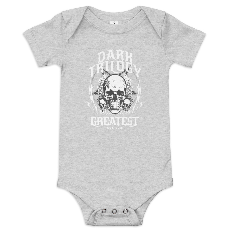 Dark Trilogy Baby Short Sleeve One Piece