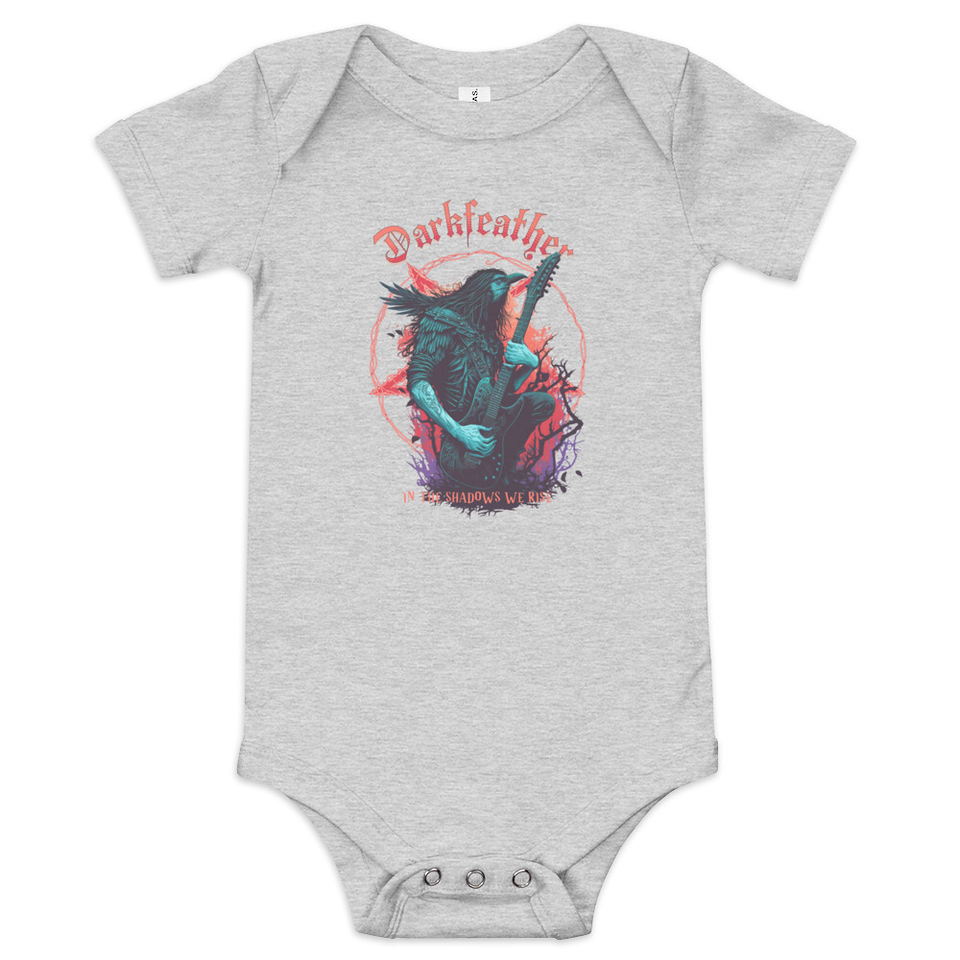 DARKFEATHER Baby Short Sleeve One Piece