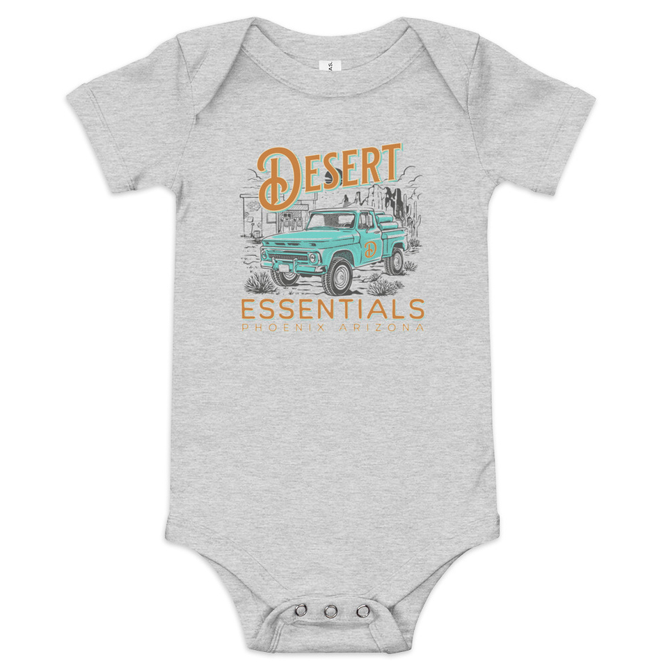 desert Baby Short Sleeve One Piece