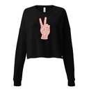 60s challenge Women's Cropped Sweatshirt