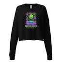 Alien Invasion Women's Cropped Sweatshirt