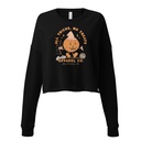 All Tricks No Treats - Pumpkin Mascot Women's Cropped Sweatshirt