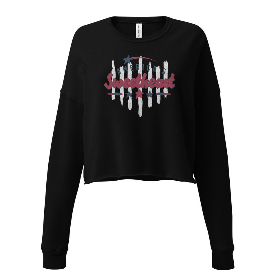 America's Sweetheart Women's Cropped Sweatshirt
