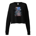 American Biker for Life Women's Cropped Sweatshirt