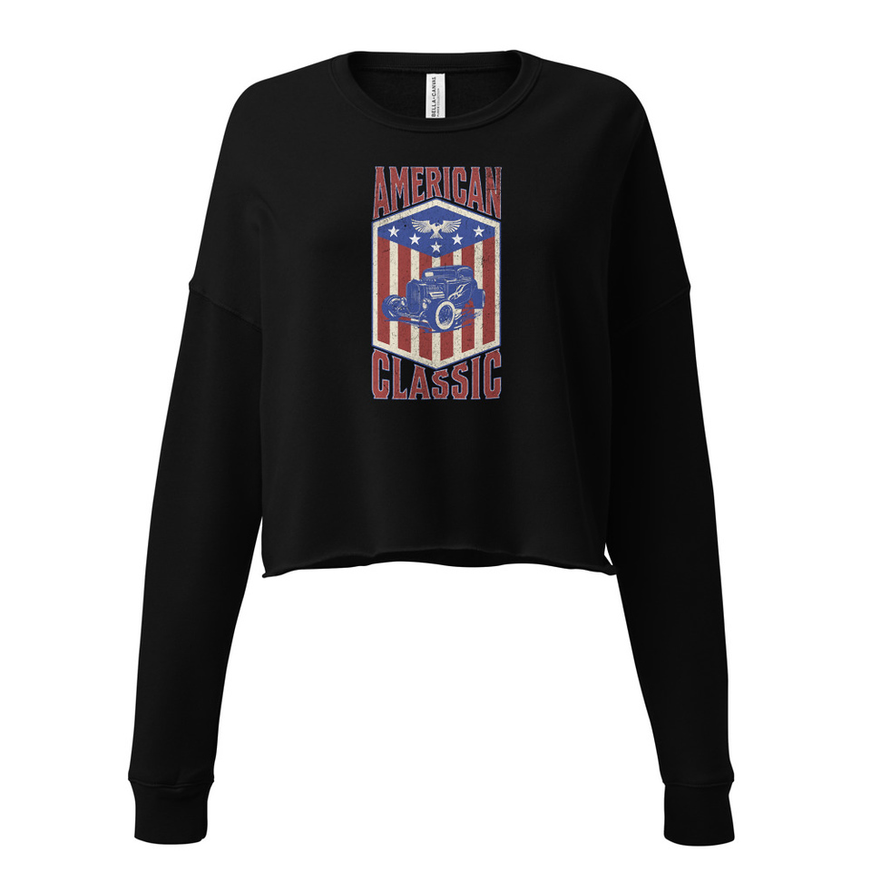 american classic Women's Cropped Sweatshirt