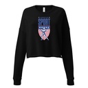 American Football Sport Women's Cropped Sweatshirt