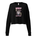 Anime and Music Women's Cropped Sweatshirt