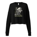 Asteroids Women's Cropped Sweatshirt